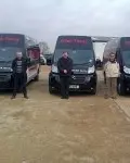 Trio set out in shiny new Mac Tools vans