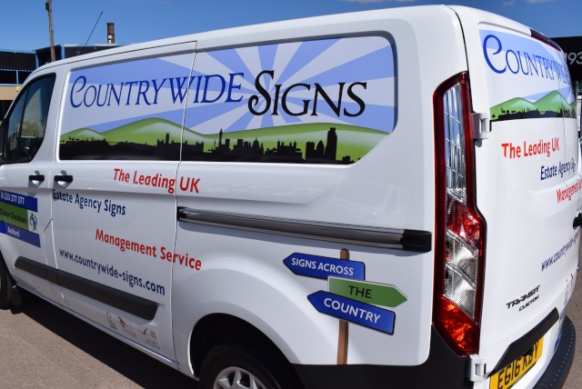 Countrywide Signs Van 